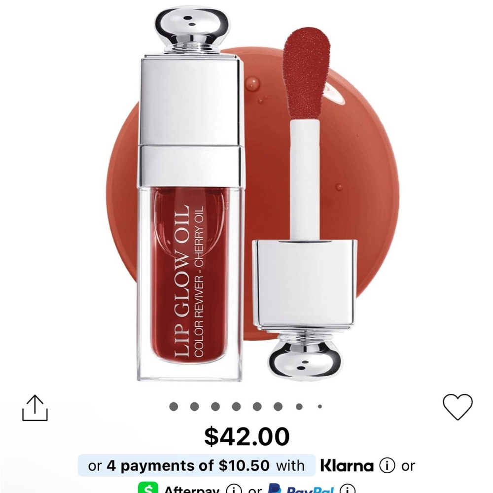 Dior lip glow oil